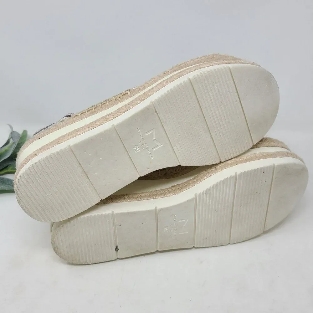 MARC FISHER Gandy Espadrilles Wedge 9M‎